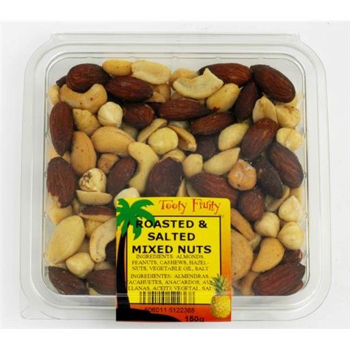 Tooty Fruity Roasted & Salted Mixed Nuts 150g