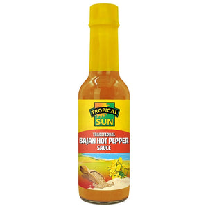 Tropical Sun Bajan Hot Pepper Sauce 150ml