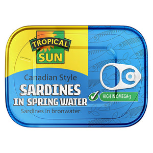 Tropical Sun Canadian-Style Sardines in Spring Water 106g