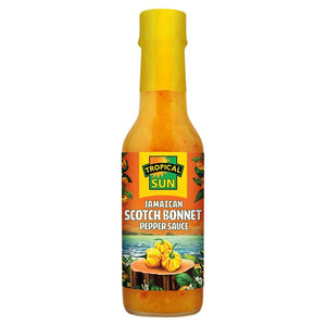 Tropical Sun Jamaican Scotch Bonnet Pepper Sauce 142ml