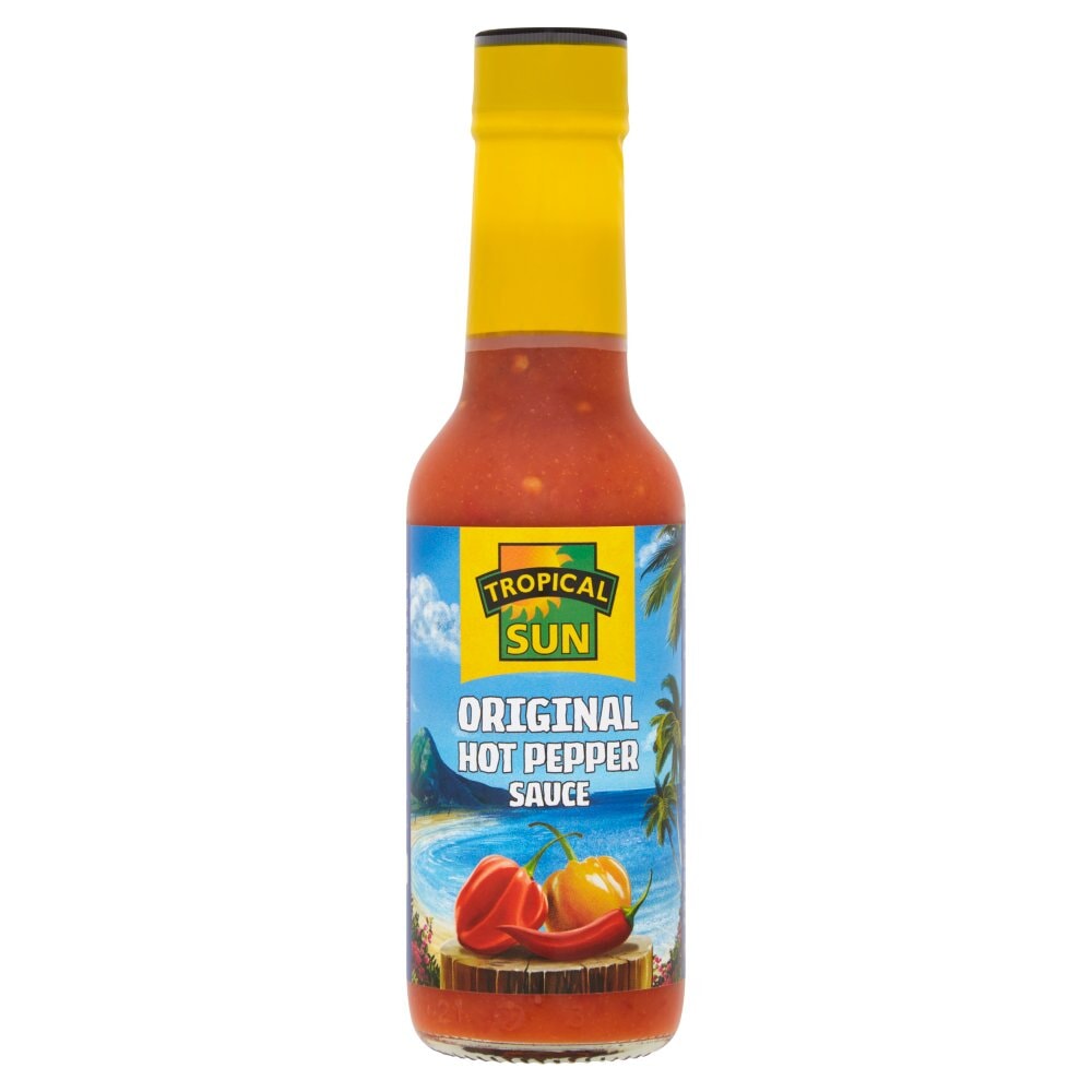 Tropical Sun Original Hot Pepper Sauce 150ml