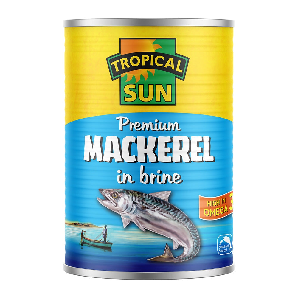 Tropical Sun Premium Mackerel In Brine  400g