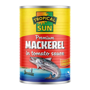 Tropical Sun Premium Mackerel In Tomato Sauce 400g