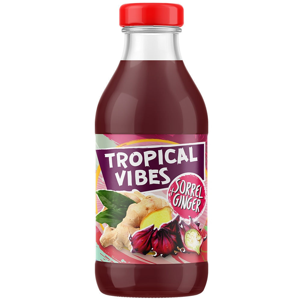 Tropical Vibes Sorrel & Ginger Drink 300ml