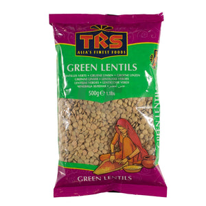 TRS Asias Finest Foods Green Lentils 500g