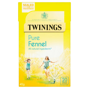 Twinings Pure Fennel, 20 Tea Bags - 40g