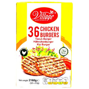 Village Chicken Burgers 2160g