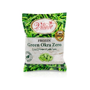 Village Frozen Green Okra Zero 400g