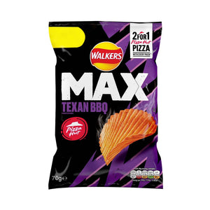 Walkers Max Pizza Hut Texan BBQ 70g