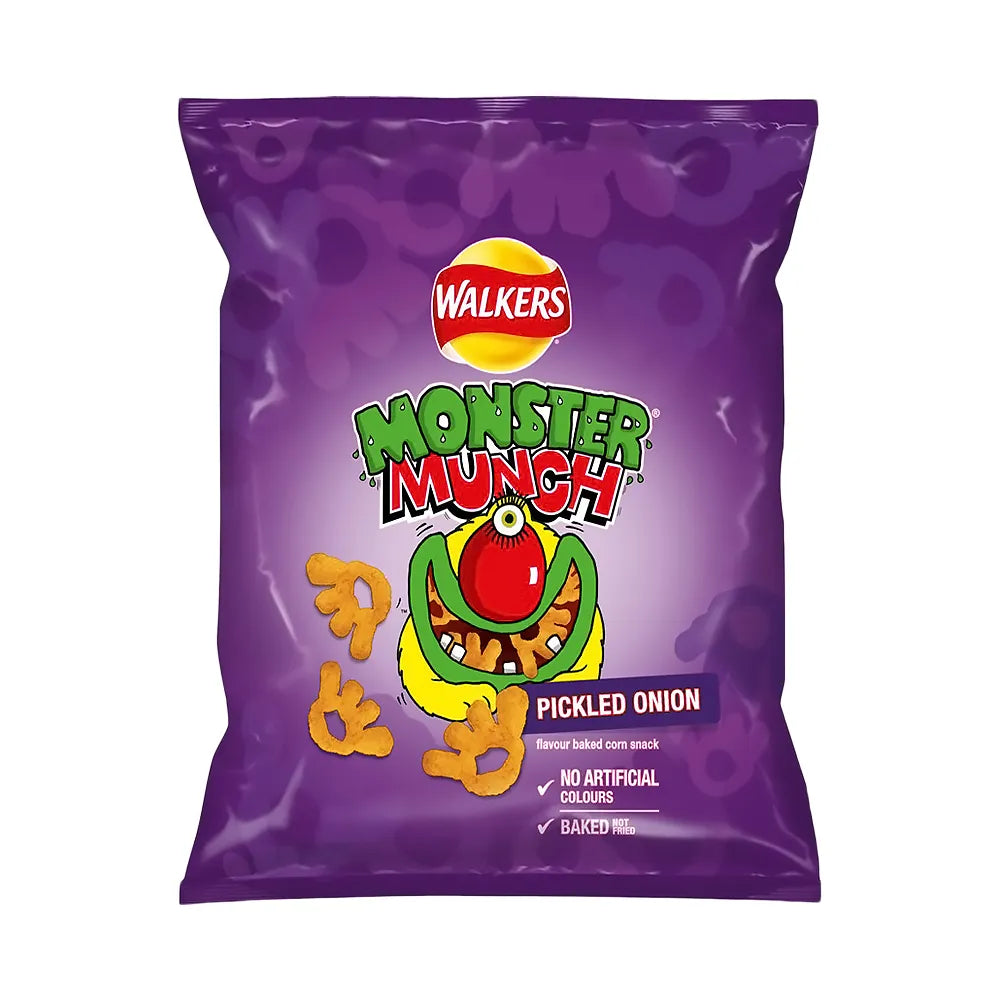 Walkers Monster Munch Pickled Onion 72g