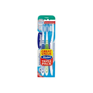 Wisdom Regular Fresh Toothbrush Firm (Triple Pack)