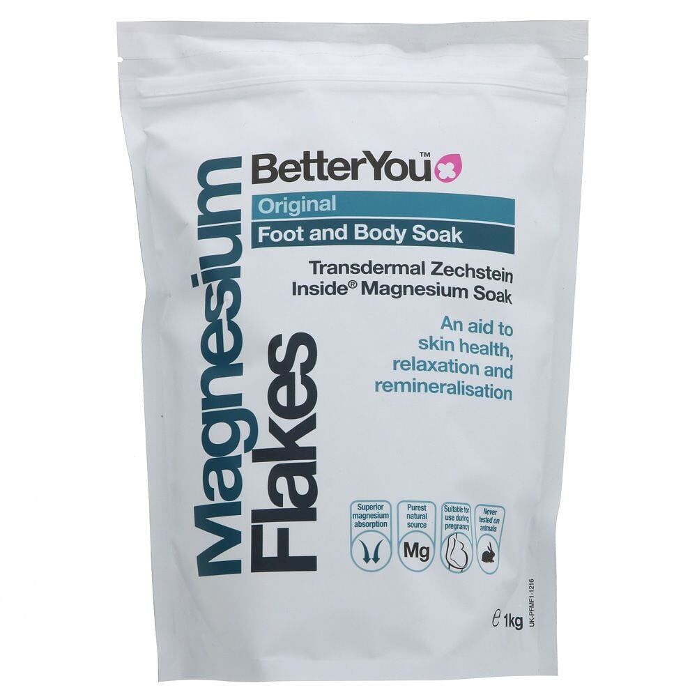 Better You Magnesium Flakes Foot and Body Soak 1kg