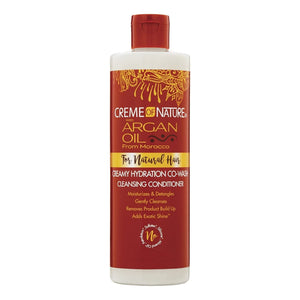 Creme of Nature Argan Oil Creamy Hydration Co-Wash Cleansing Conditioner 12oz (354ml)