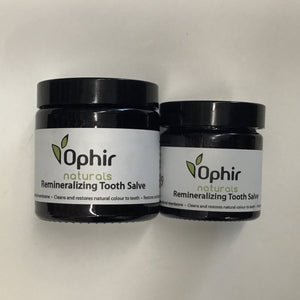 Ophir Naturals Remineralizing Tooth Salve 60g