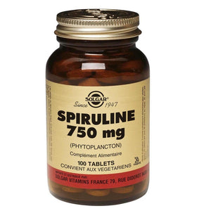 Solgar Spirulina 750mg 100 tablets