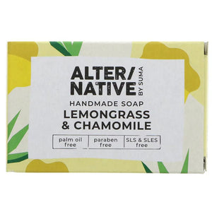 Suma Alter/native Handmade Soap - Lemongrass & Chamomile 95g boxed
